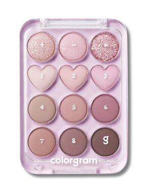colorgram Pin Point Eyeshadow Palette in 02